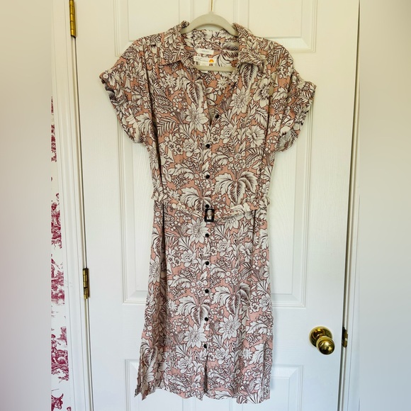 C&C linen midi dress - Picture 1 of 4